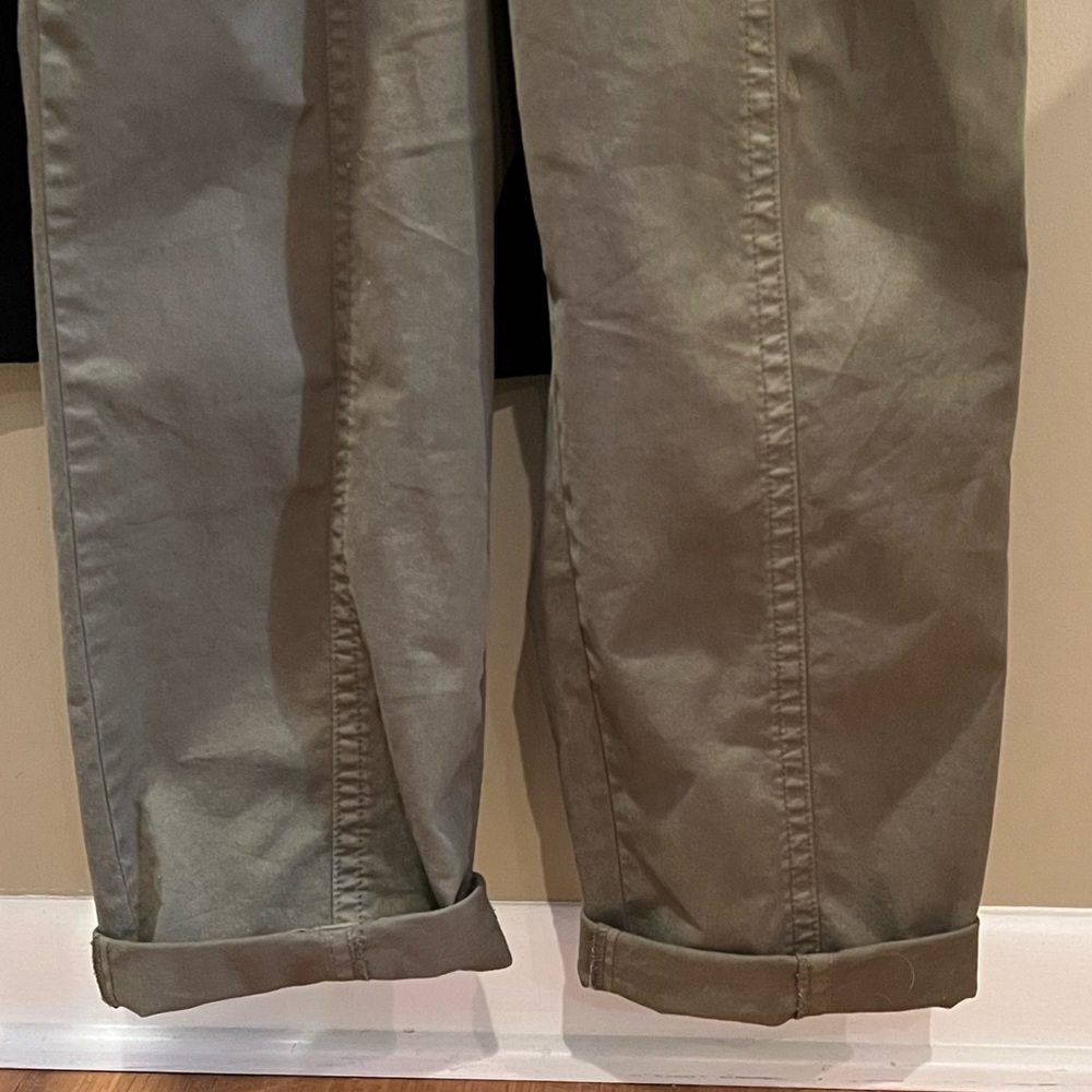 Banana Republic Army Green Jumpsuit with Belt - Picture 7 of 8
